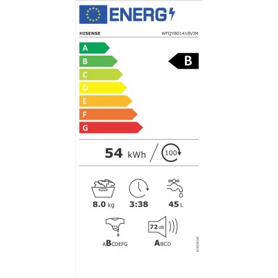 Lavadora HISENSE WFQY801418VJM