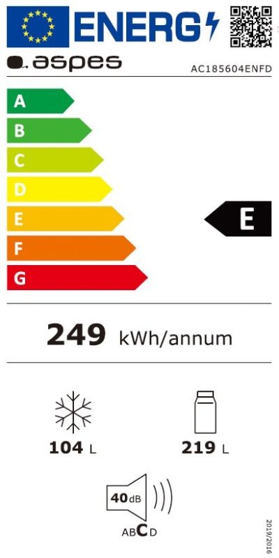 Etiqueta de Eficiencia Energética - AC185604ENFD