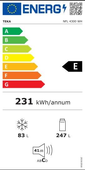 Etiqueta de Eficiencia Energética - 113410025