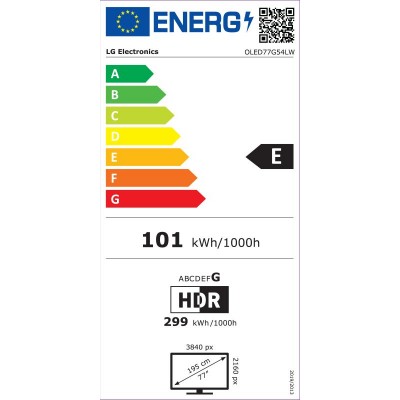 TV LG OLED77G54LW