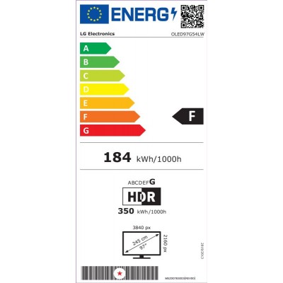 TV LG OLED97G54LW