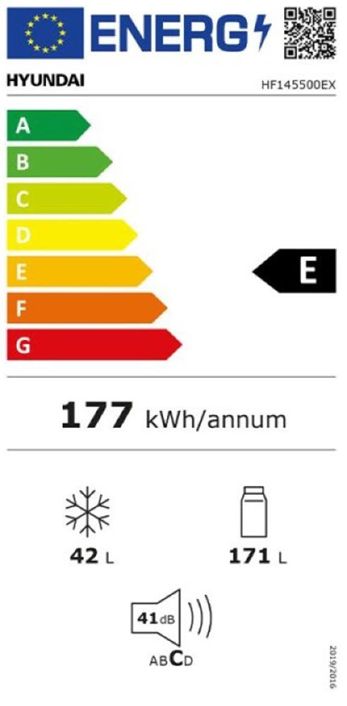 Etiqueta de Eficiencia Energética - HF145500EX