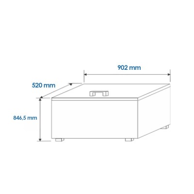 Congelador ASPES ACH2002EDC