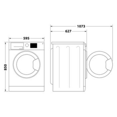 Lavadora WHIRLPOOL FFB 8489 SBV SPT