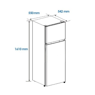 Frigorífico ASPES AF165501E