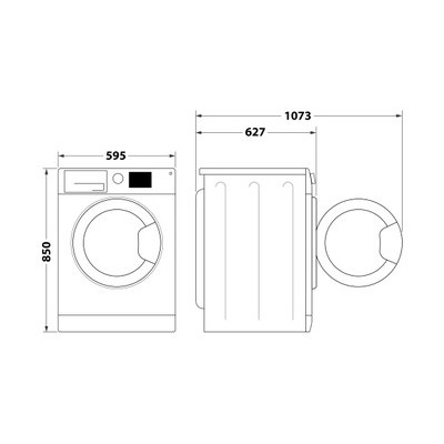 Lavadora WHIRLPOOL FFB 8489 BV SPT