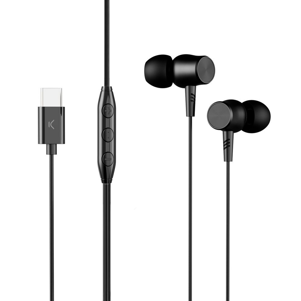 Auriculares KSIX BAU01N USB-C