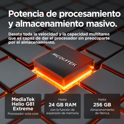 Smartphone MOTOROLA MOTO G15 Naranja...