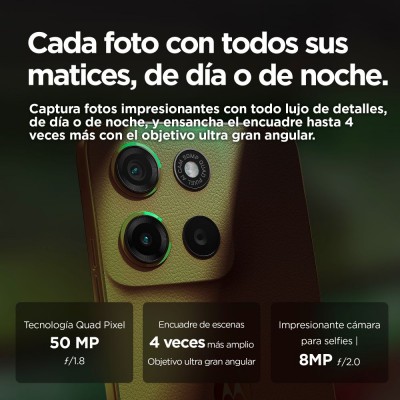 Smartphone MOTOROLA MOTO G15 Verde 8...