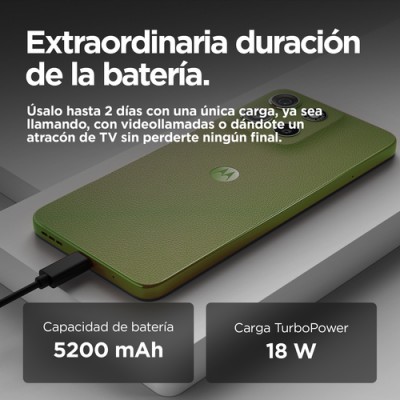 Smartphone MOTOROLA MOTO G15 Verde 8...