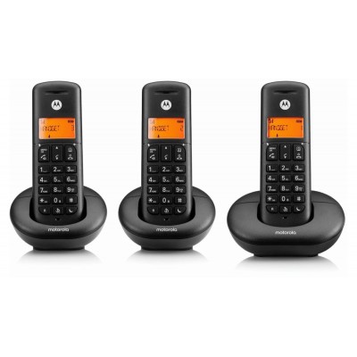 Teléfono MOTOROLA E203 Negro