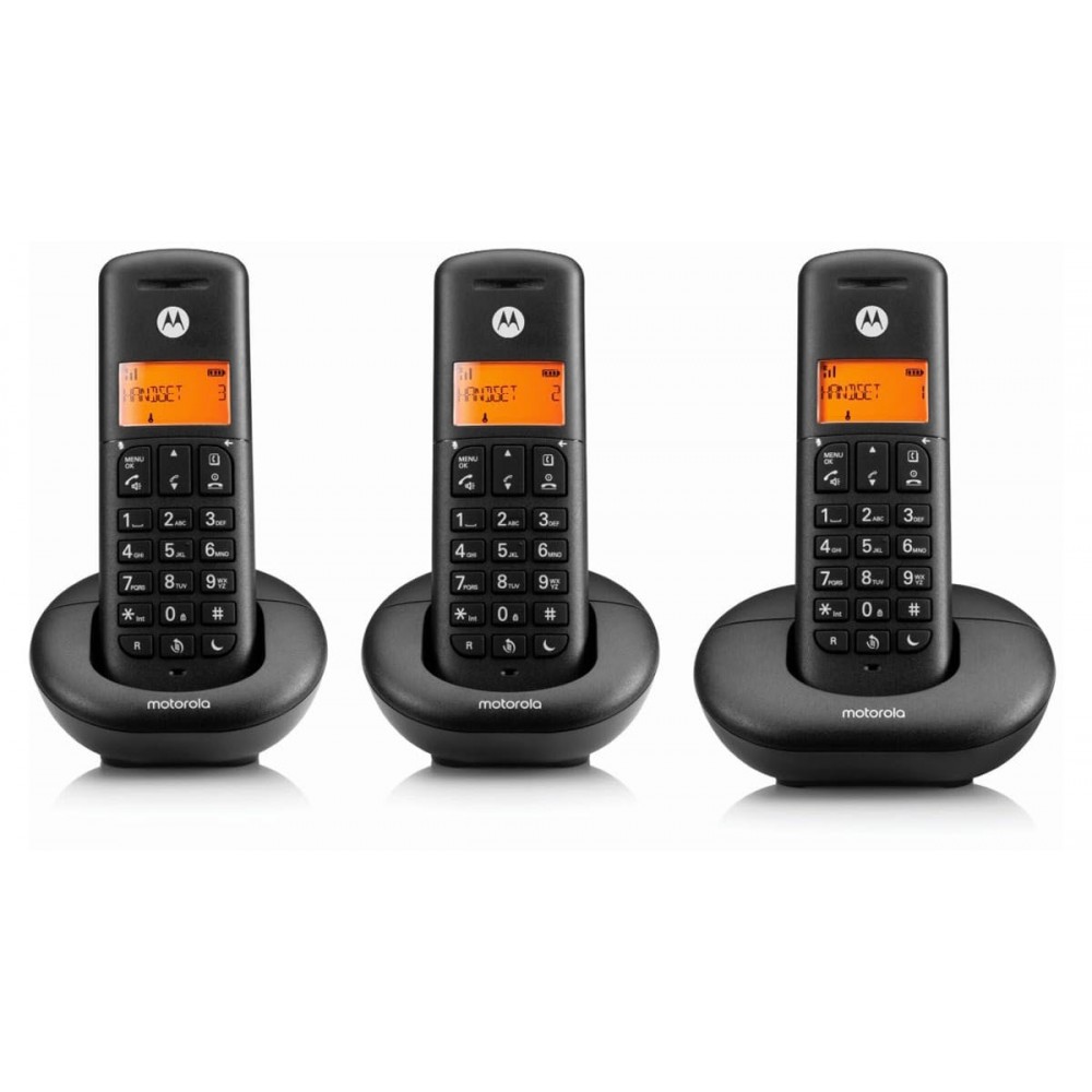 Teléfono MOTOROLA E203 Negro