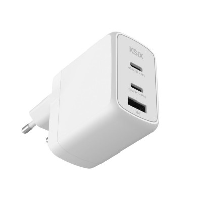 Cargador KSIX BCD65GANACCB Blanco
