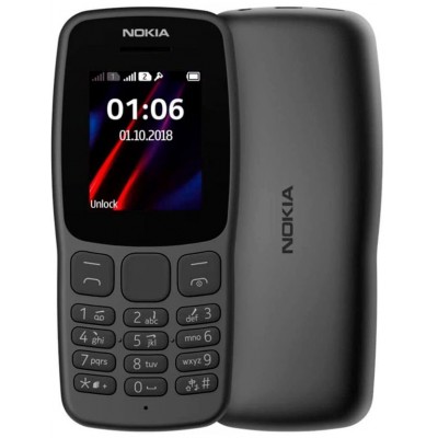 Móvil NOKIA 106 Negro