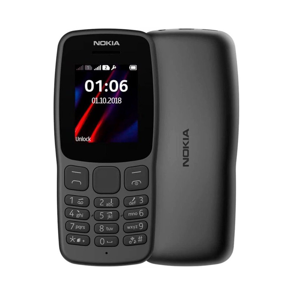 Móvil NOKIA 106 Negro