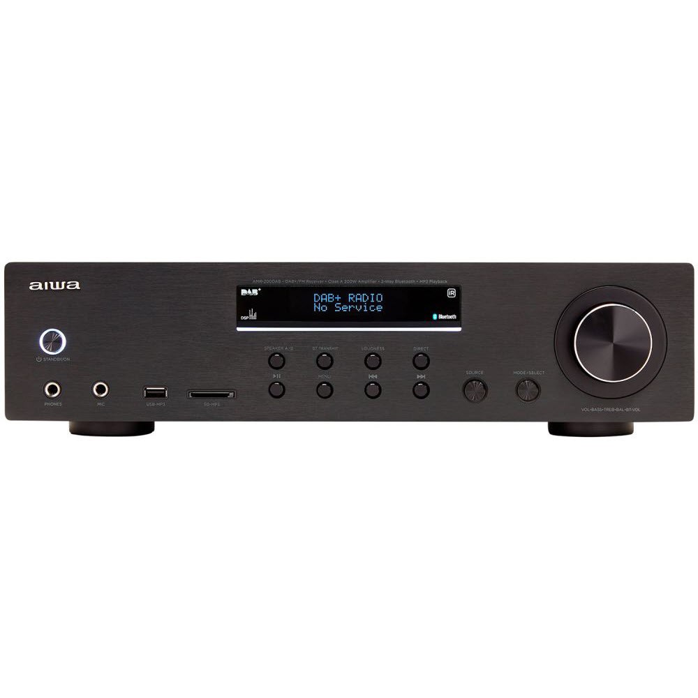 Amplificador AIWA AMR-200DAB Negro