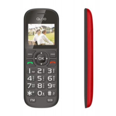 Móvil QUBO SENIOR D-1803 Rojo