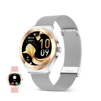 Smartwatch KSIX LYA Rosa 1.19" 2 Correas
