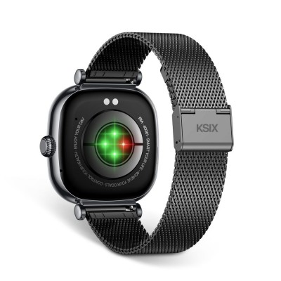 Smartwatch KSIX IRIA Negro 2 Correas...