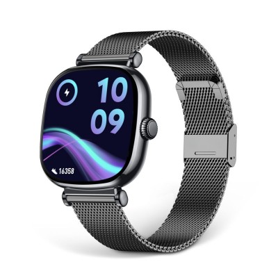 Smartwatch KSIX IRIA Negro 2 Correas...