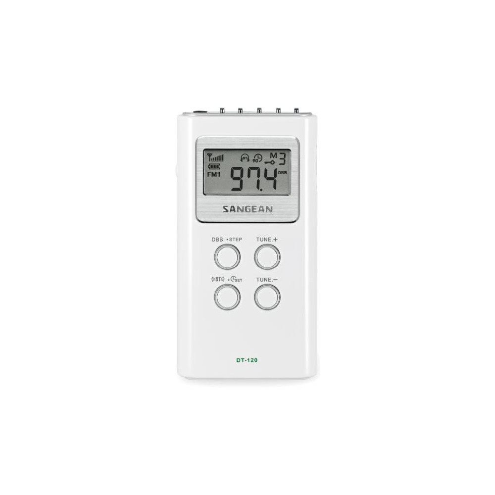 Radio Estantería SANGEAN DT-120 Blanco