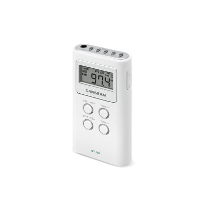 Radio Estantería SANGEAN DT-120 Blanco