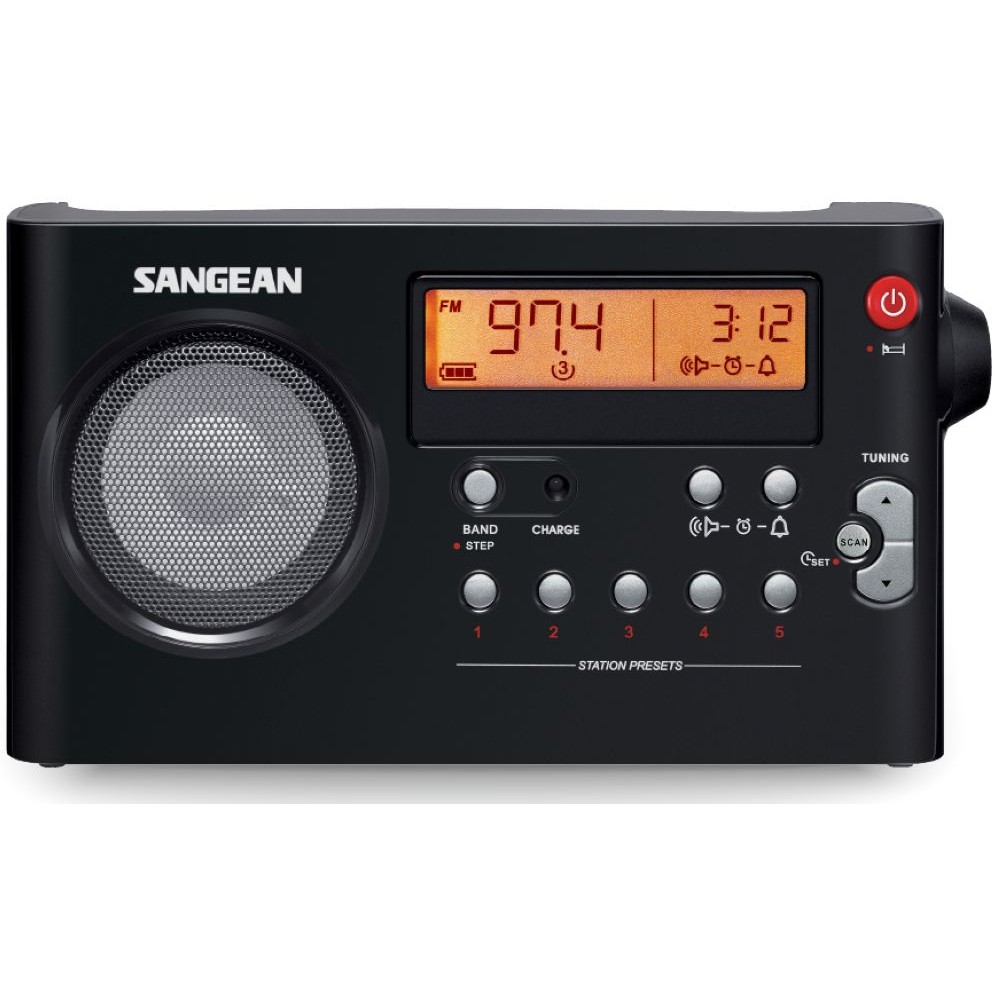 Radio Despertador Portátil SANGEAN...