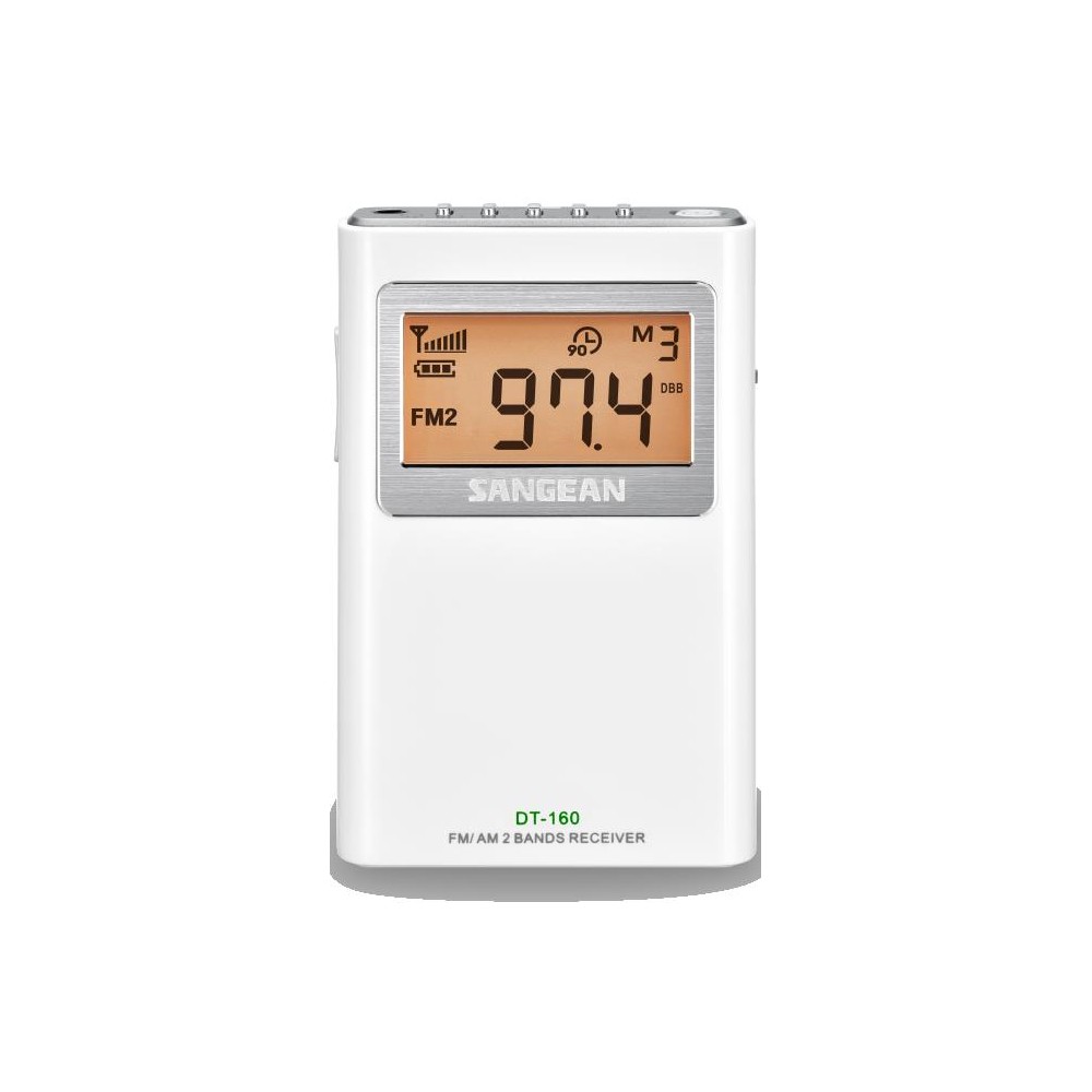 Radio Portátil SANGEAN DT-160 Clear