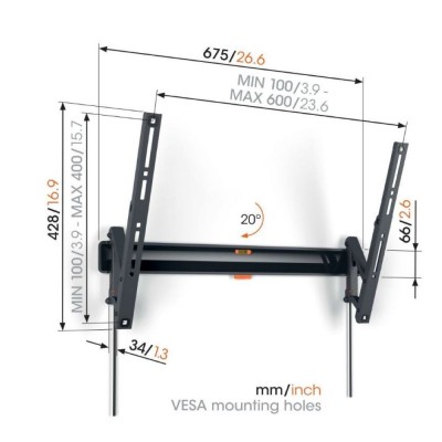 Soporte Pared VOGEL'S TVM 3613 TV 40"...