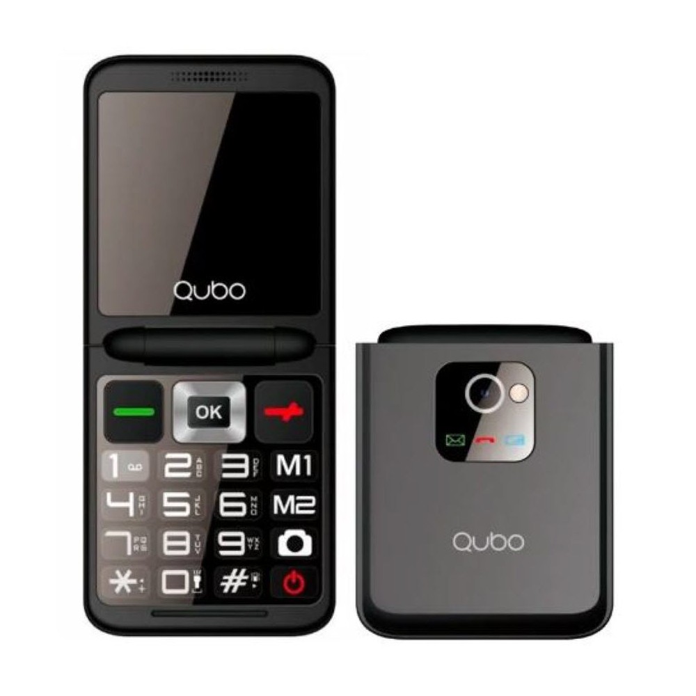 Móvil QUBO SENIOR X-10BK Negro