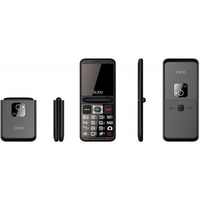 Móvil QUBO SENIOR X-10BK Negro