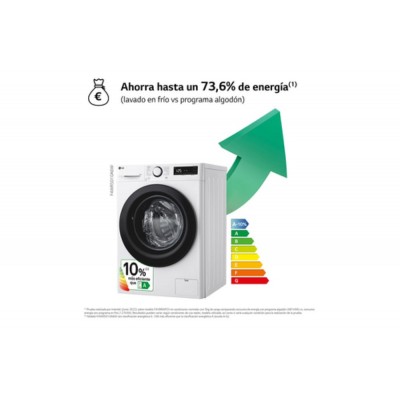 Lavadora LG F4WR5010A6W Blanco 10 Kg