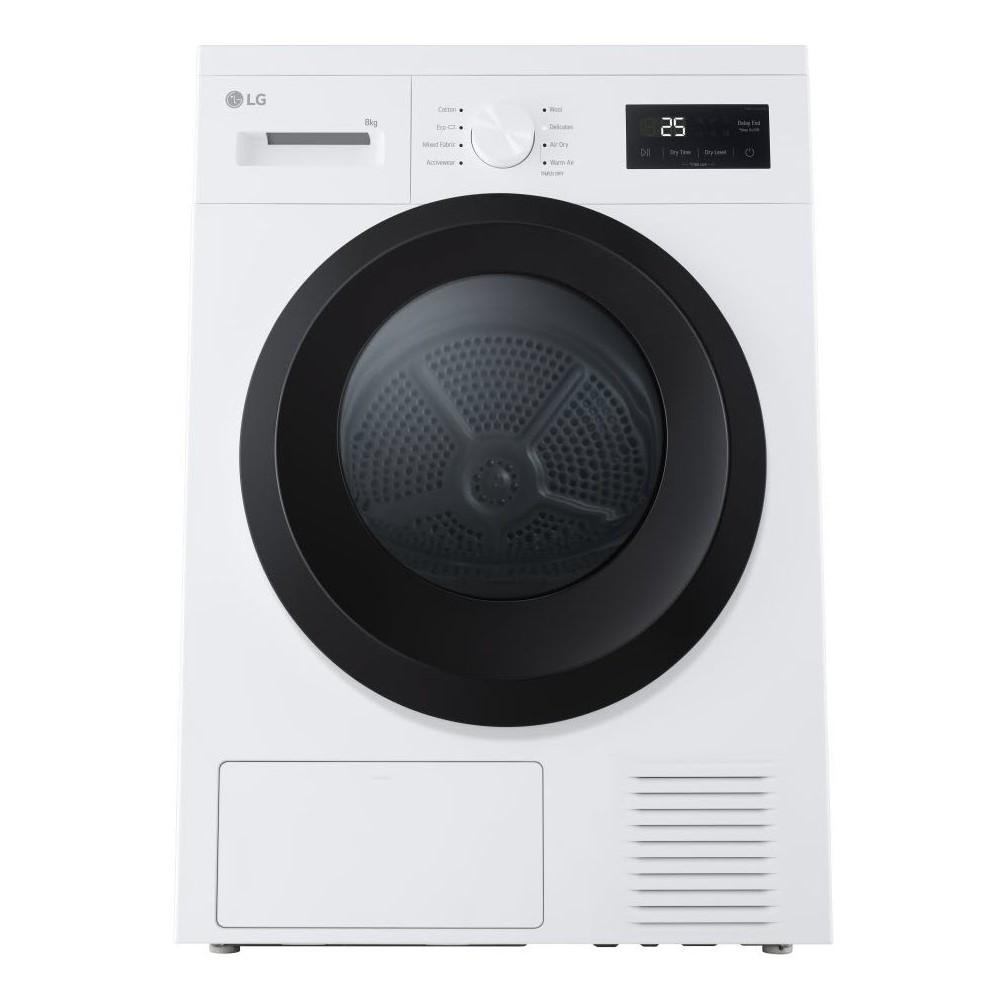 Secadora LG RHA1008NWK Blanco 8 kg