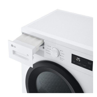 Secadora LG RHA1008NWK Blanco 8 kg