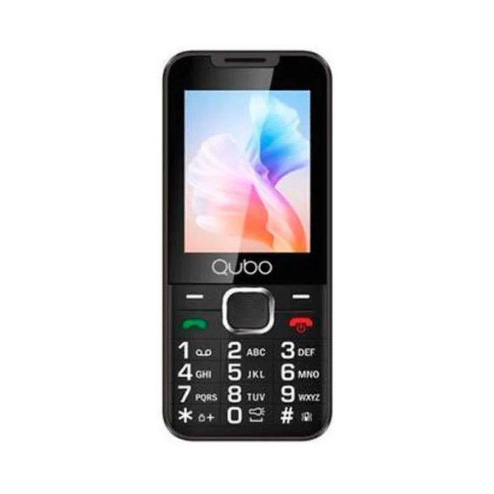 Móvil QUBO SENIOR X-240BK Negro