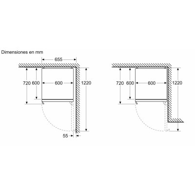 Combi SIEMENS KG39NXIBF Inox