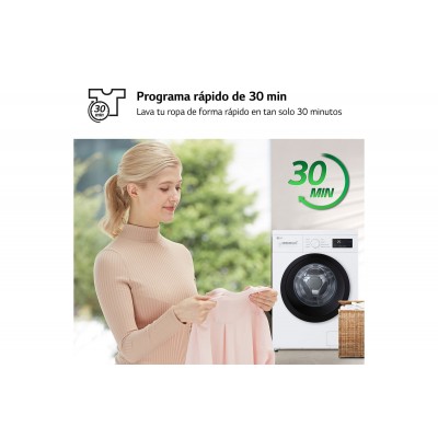 Lavadora LG F4A10S8NWK8 Blanco