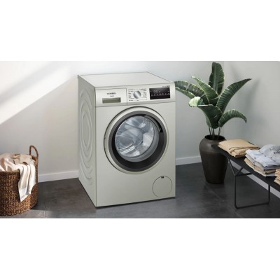 Lavadora SIEMENS WM14N29XEP Acero Mate