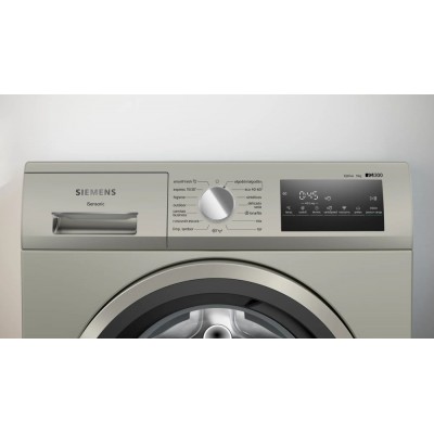 Lavadora SIEMENS WM14N29XEP Acero Mate
