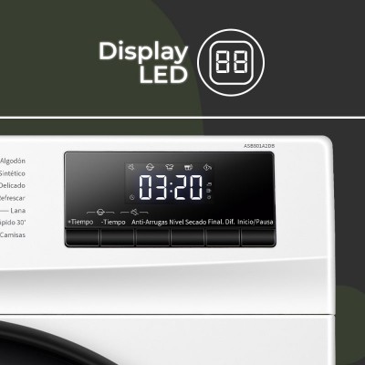 Secadora ASPES ASB801A2DB Blanco 8 kg