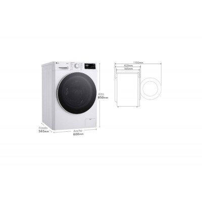 Lavasecadora LG F4DR5509A0W