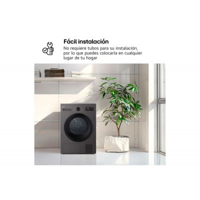 Secadora LG RHA1008NWK Grafito 8 kg