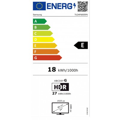 TV LED SAMSUNG TU24F6005FKXXC