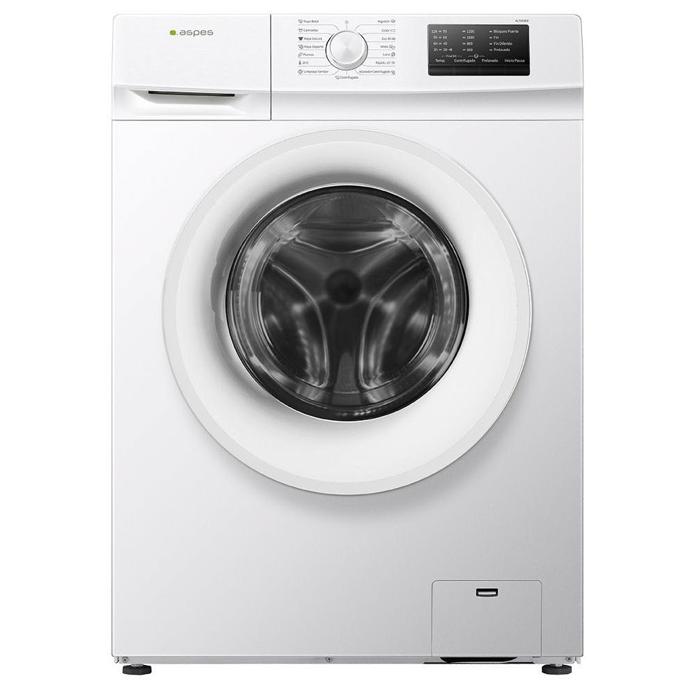 Lavadora ASPES AL7201ED Blanco