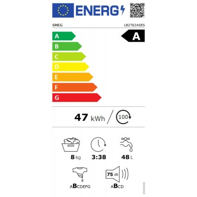 Lavadora SMEG LB2T82ASES 8Kg