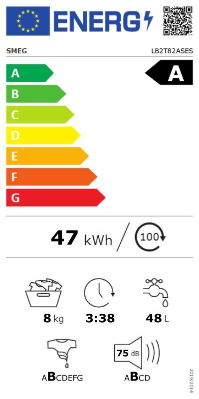 Etiqueta de Eficiencia Energética - LB2T82ASES