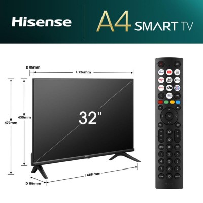 TV LED HISENSE 32A4N