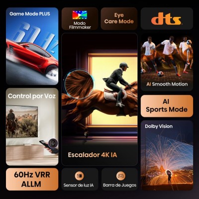 TV LED HISENSE 43A6Q