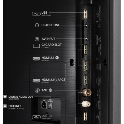 TV LED HISENSE 55U6NQ