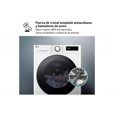 Lavadora LG F4WR6013AGW